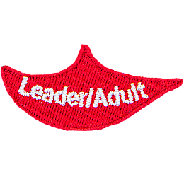 A red flame that says Leader Adult.