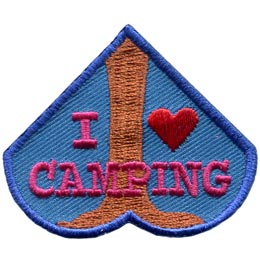 I Love Camping (Iron-On)