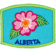 Provincial Flower - Alberta (Iron-On)