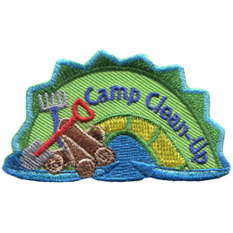 Sea Serpent Camp Clean Up Hump (Iron-On)