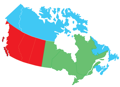 Canada Shipping Regions