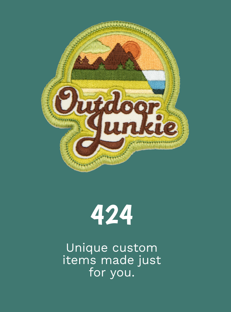 We made unique 424 custom items for you.